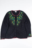 Black Ugly Christmas Cardigan 52277