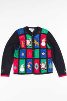 Black Ugly Christmas Cardigan 52282