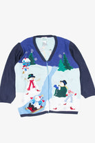 Blue Ugly Christmas Cardigan 52293