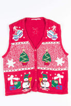 Red Ugly Christmas Vest 52309