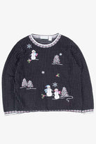 Black Ugly Christmas Pullover 52350