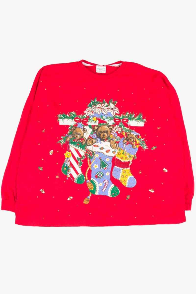 Red Ugly Christmas Sweatshirt 52395