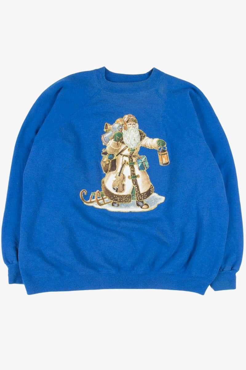 Blue Ugly Christmas Sweatshirt 52521