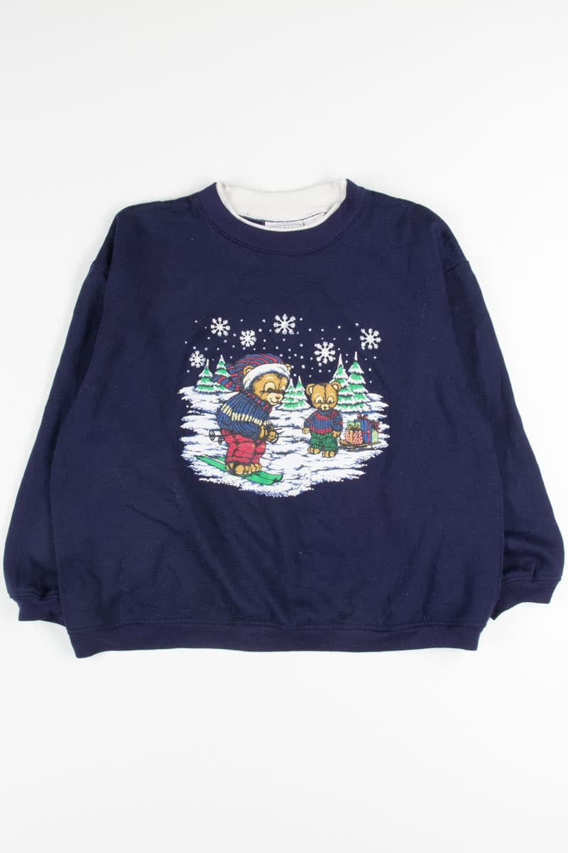Blue Ugly Christmas Sweatshirt 52537