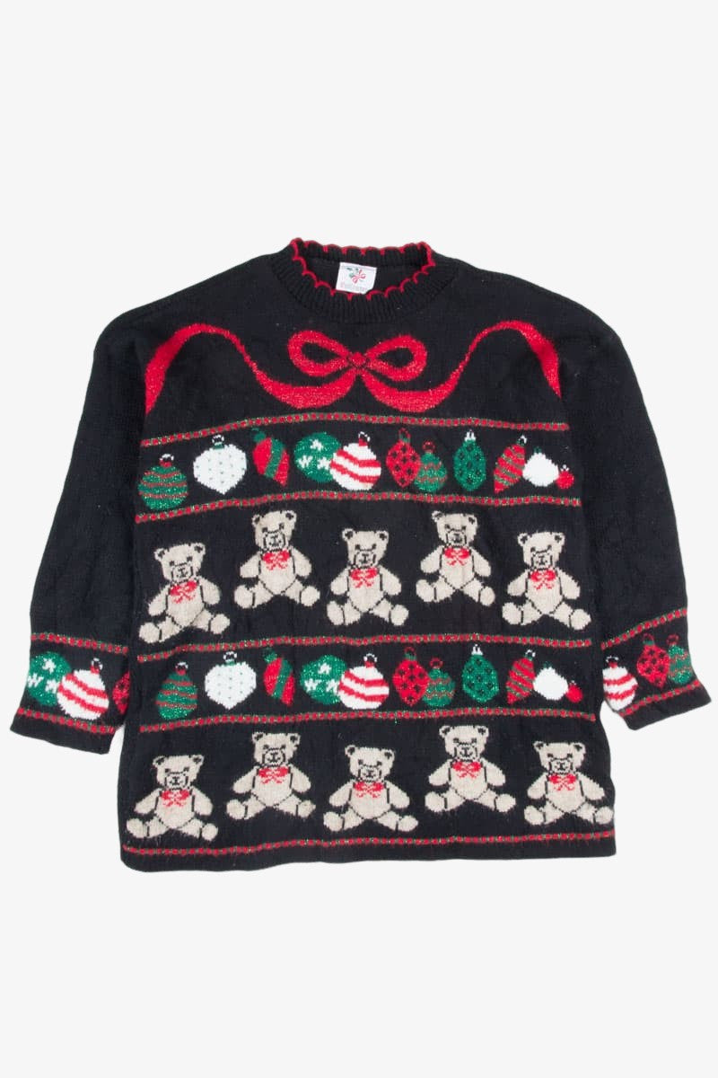 Black Ugly Christmas Pullover 52577