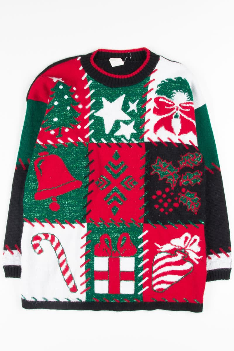 Multicolor Ugly Christmas Pullover 52652