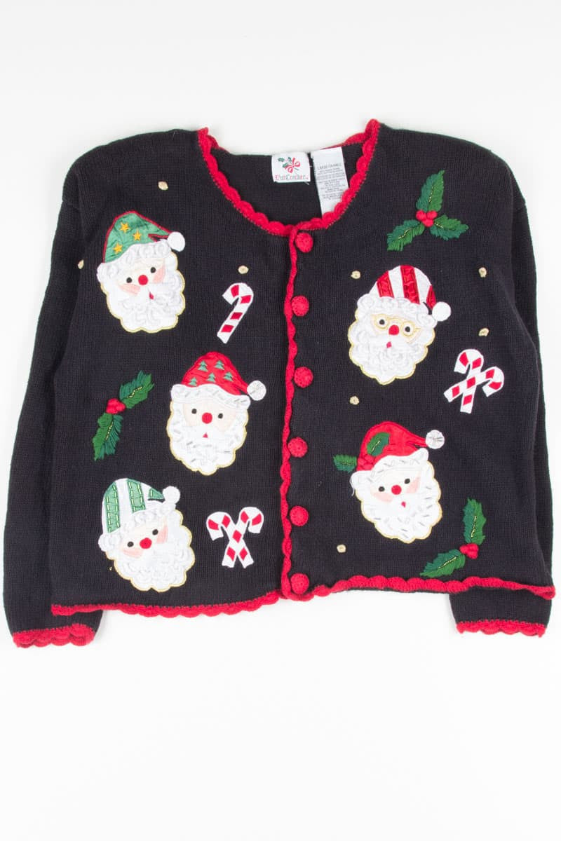Black Ugly Christmas Cardigan 52653