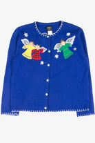 Blue Ugly Christmas Cardigan 52659
