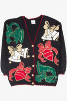 Black Ugly Christmas Cardigan 52671