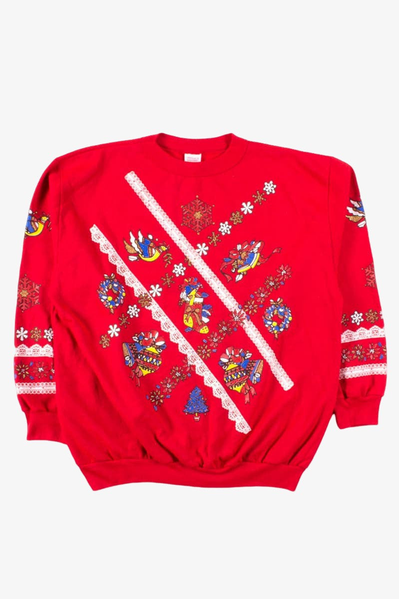 Red Ugly Christmas Sweatshirt 52693