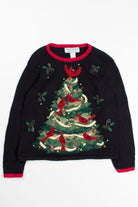 Black Ugly Christmas Pullover 52711