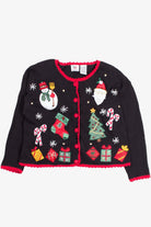 Black Ugly Christmas Cardigan 52720