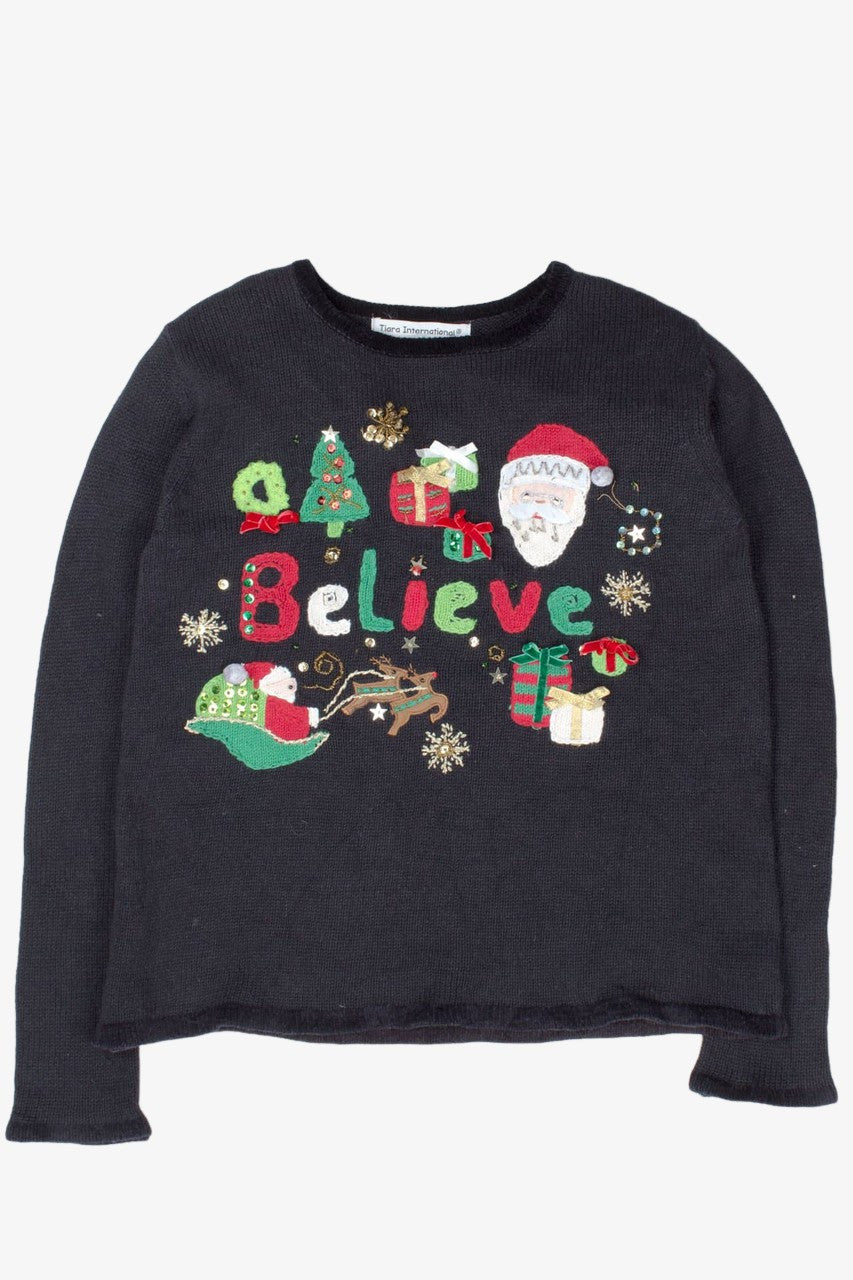 Black Ugly Christmas Pullover 52757