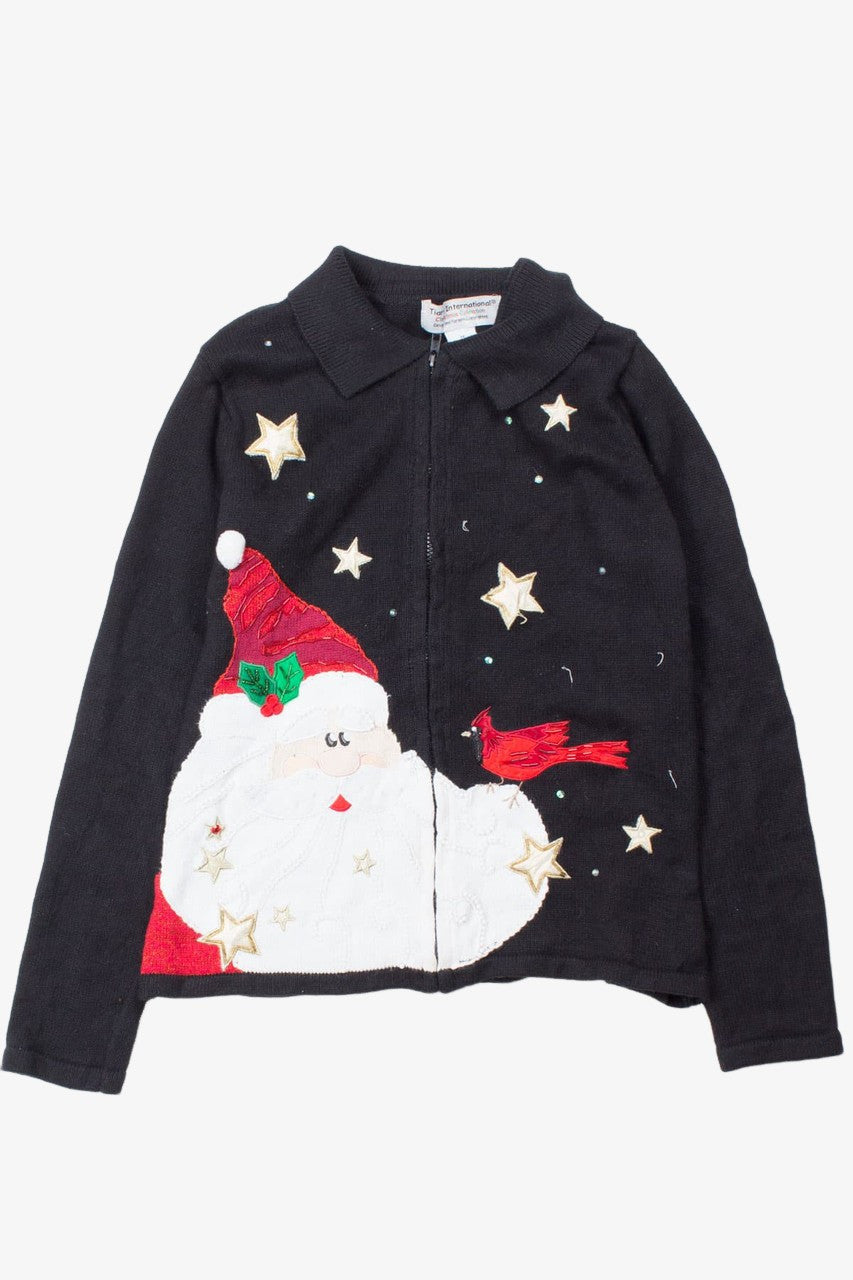 Black Ugly Christmas Cardigan 52823