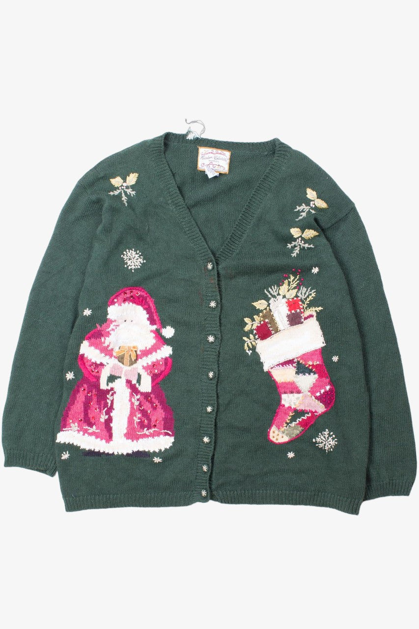 Green Ugly Christmas Cardigan 52824