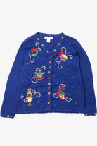 Blue Ugly Christmas Cardigan 52825
