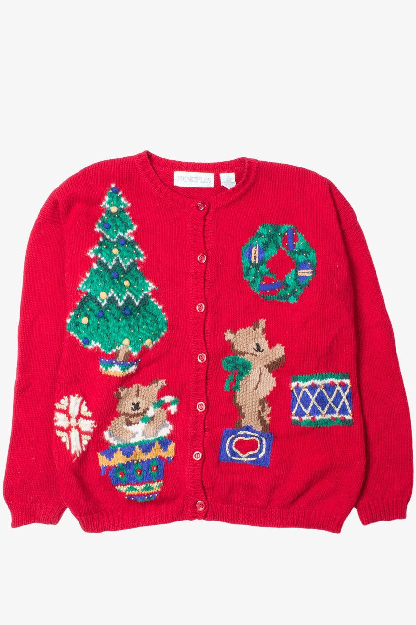 Red Ugly Christmas Cardigan 52830