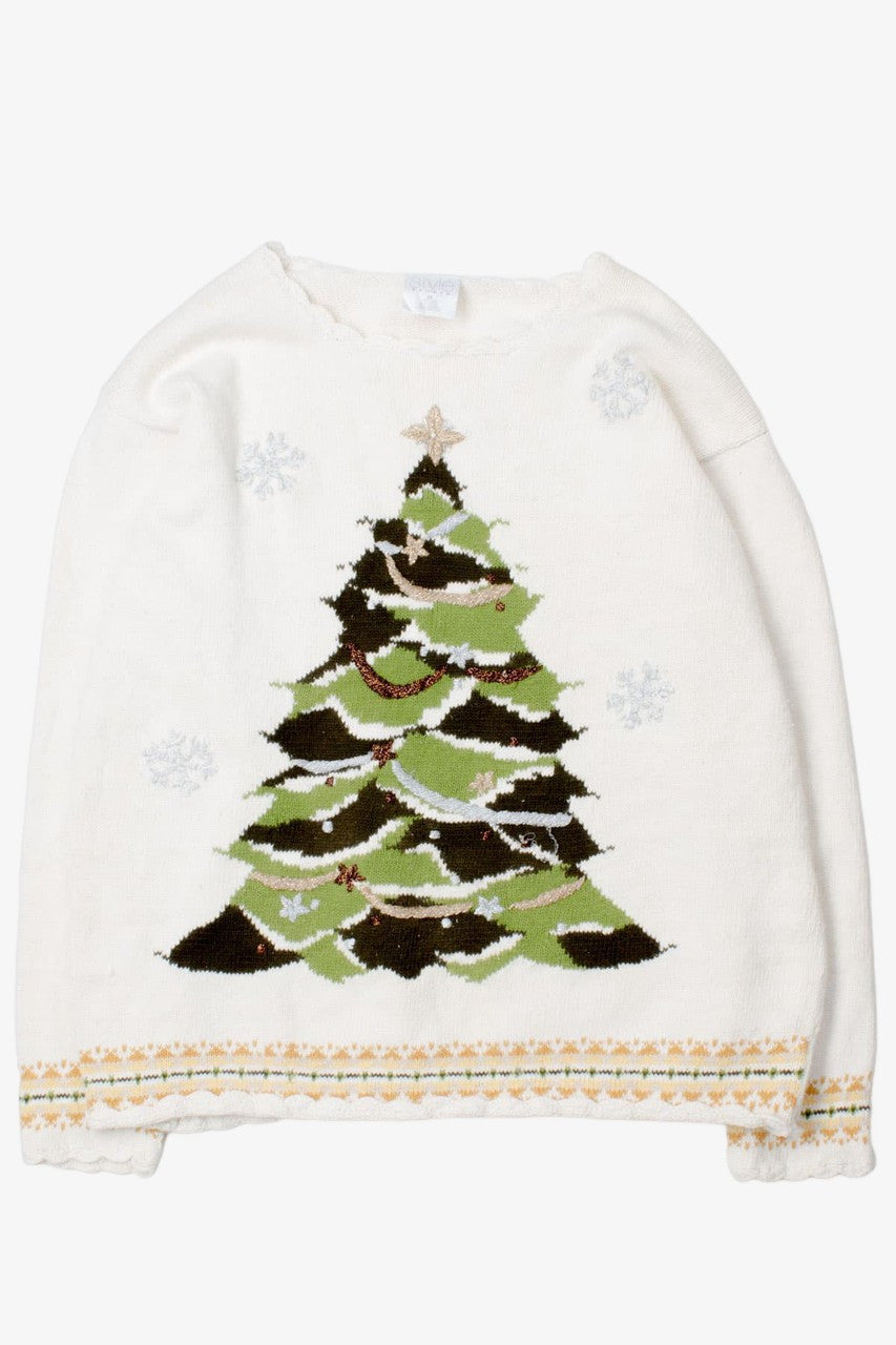 White Ugly Christmas Pullover 52852