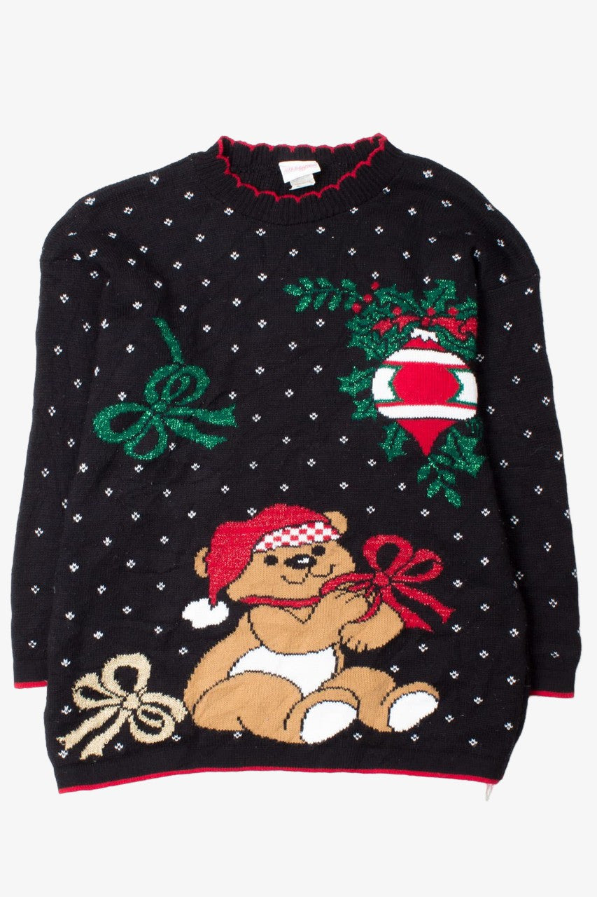 Black Ugly Christmas Pullover 52853