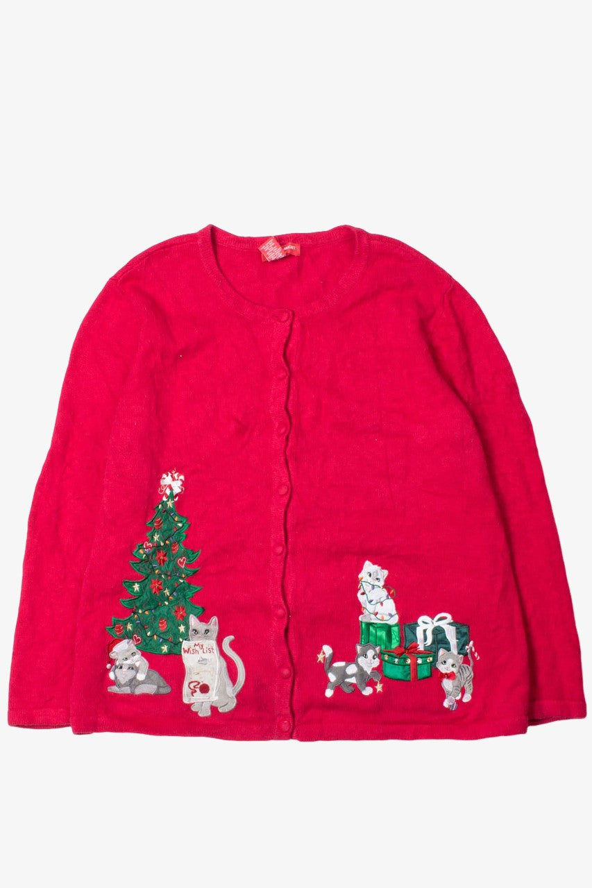 Red Ugly Christmas Cardigan 52862