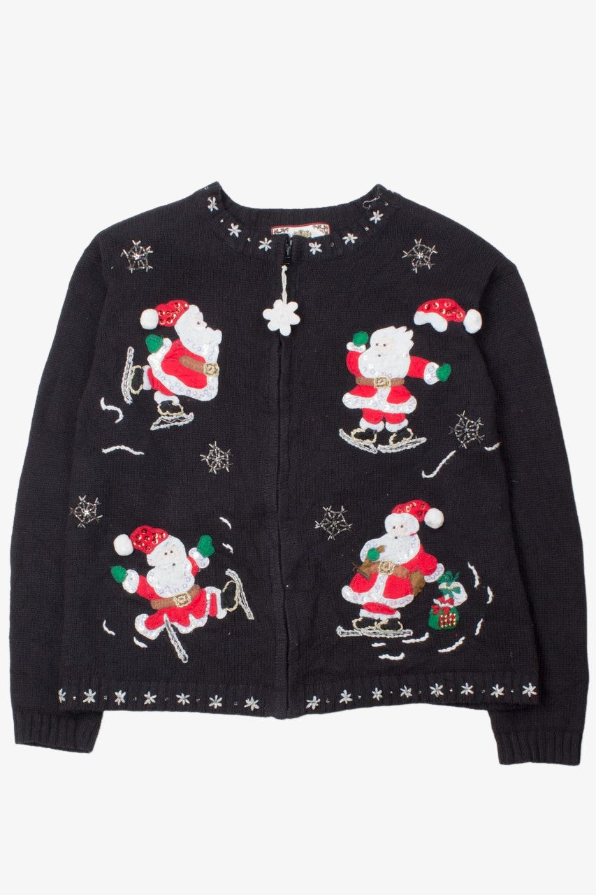Black Ugly Christmas Cardigan 52871