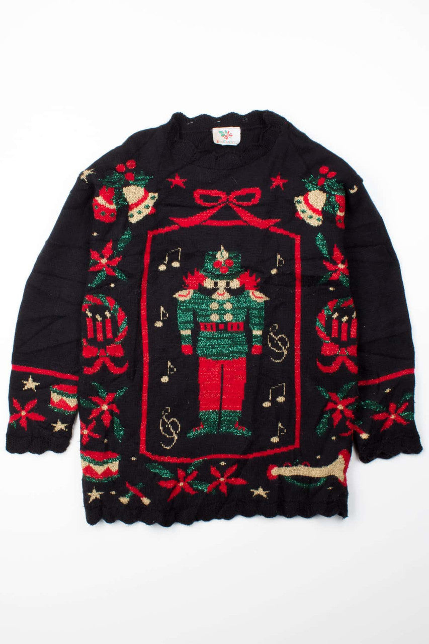 Black Ugly Christmas Pullover 52960