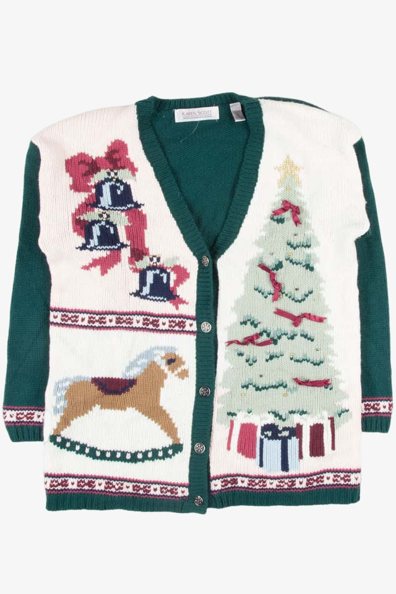 Multicolor Ugly Christmas Cardigan 53163
