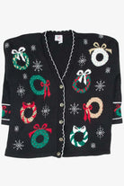 Black Ugly Christmas Cardigan 53164
