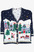 Blue Ugly Christmas Cardigan 53173
