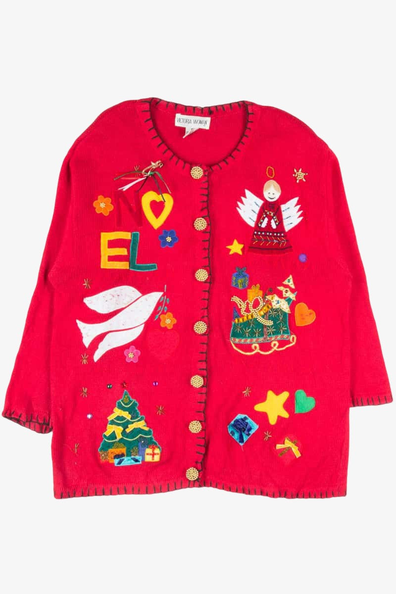 Red Ugly Christmas Cardigan 53193