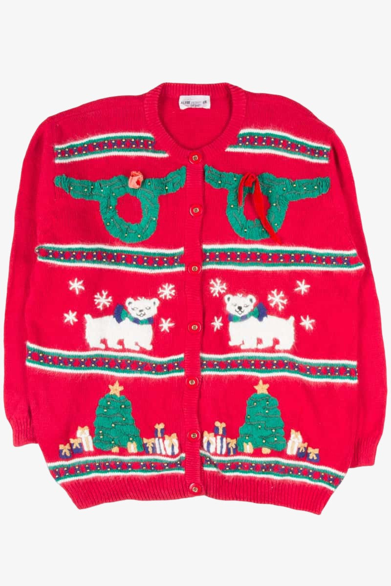 Red Ugly Christmas Cardigan 53194