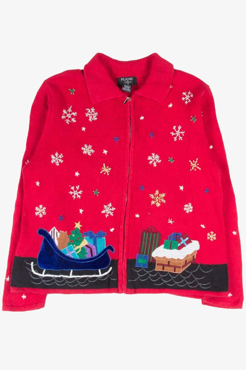Red Ugly Christmas Cardigan 53207
