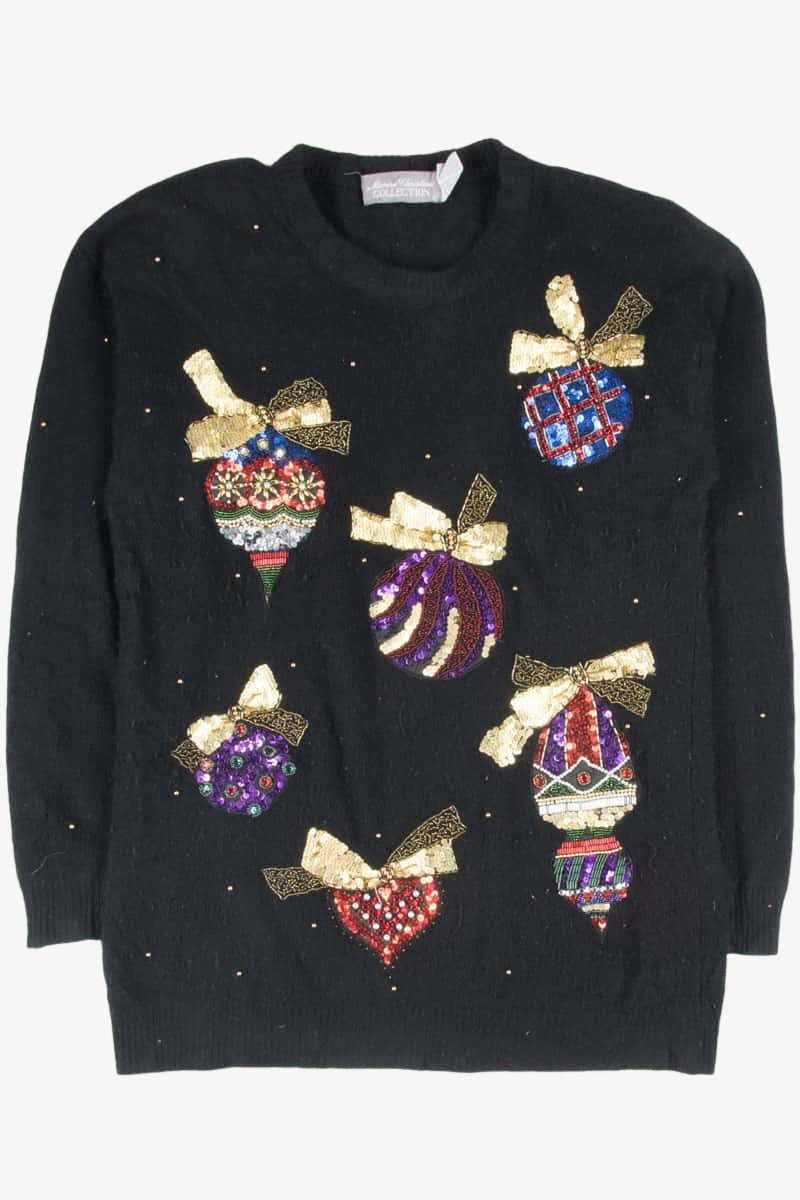 Black Ugly Christmas Pullover 53218
