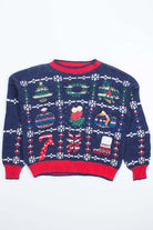 Blue Ugly Christmas Pullover 53268