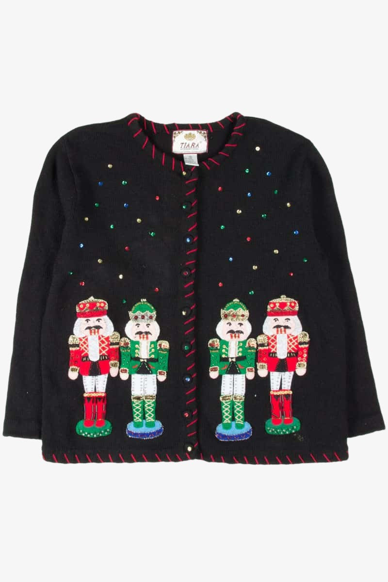 Black Ugly Christmas Cardigan 53344