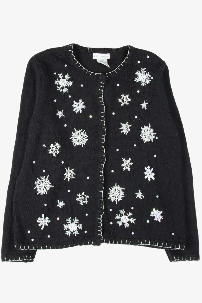 Black Ugly Christmas Cardigan 53348