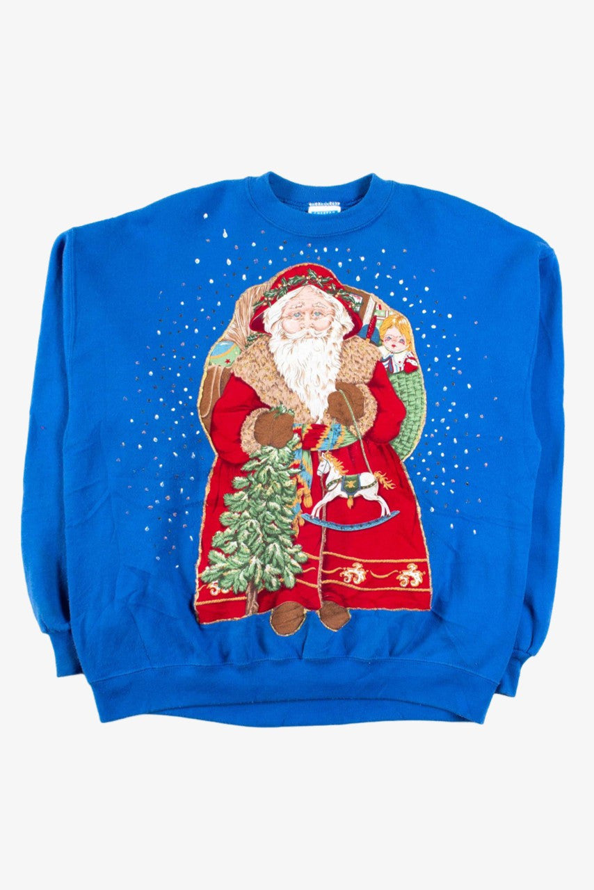 Blue Ugly Christmas Sweatshirt 53383