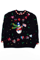 Black Ugly Christmas Pullover 53412