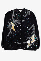 Black Ugly Christmas Cardigan 53441