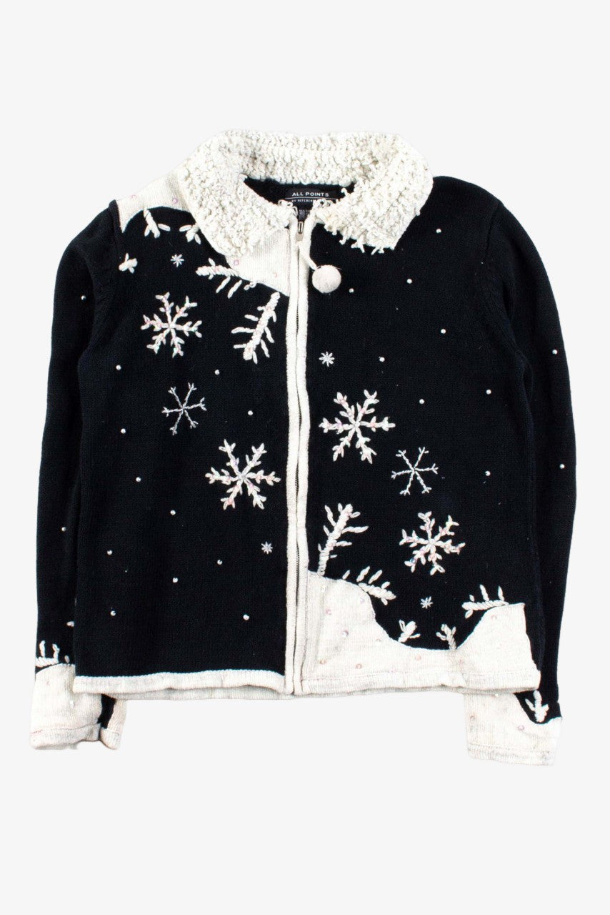 Black Ugly Christmas Cardigan 53448
