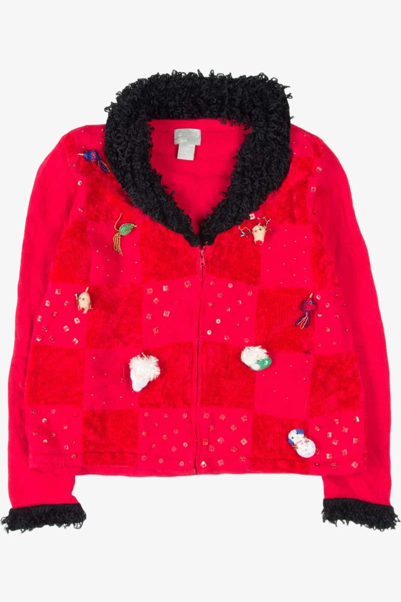 Red Ugly Christmas Cardigan 53467