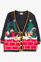 Black Ugly Christmas Cardigan 53468