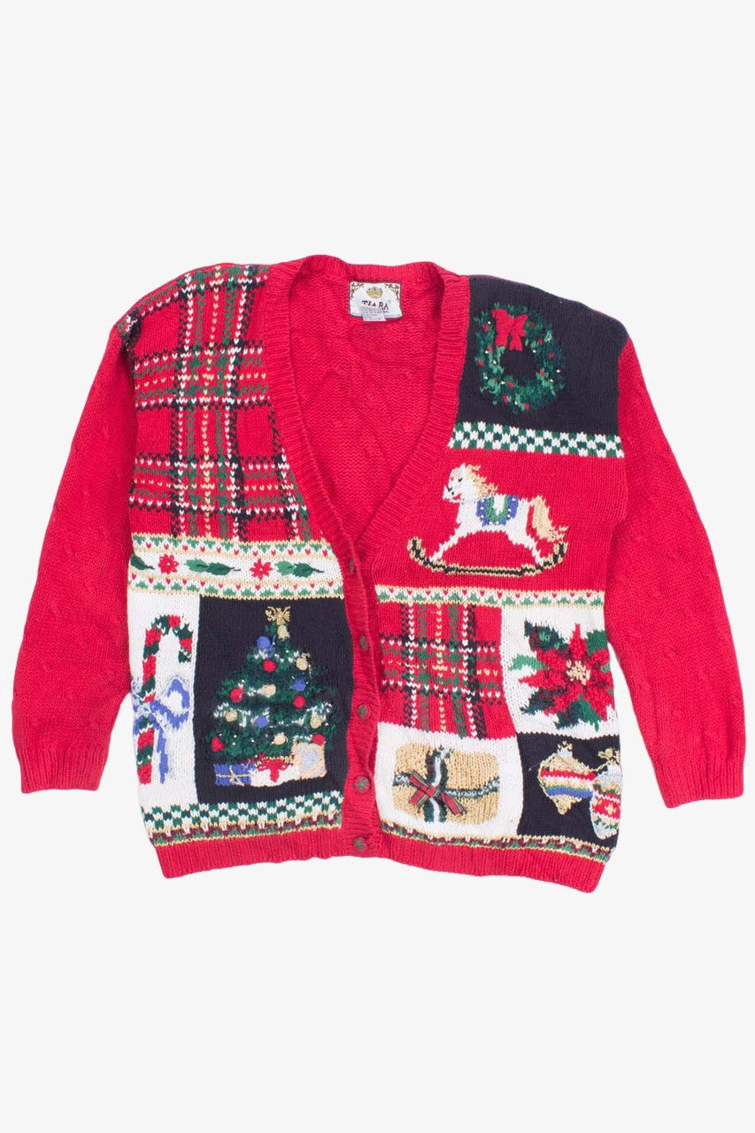 Red Ugly Christmas Cardigan 53492