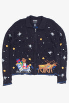 Black Ugly Christmas Cardigan 53495