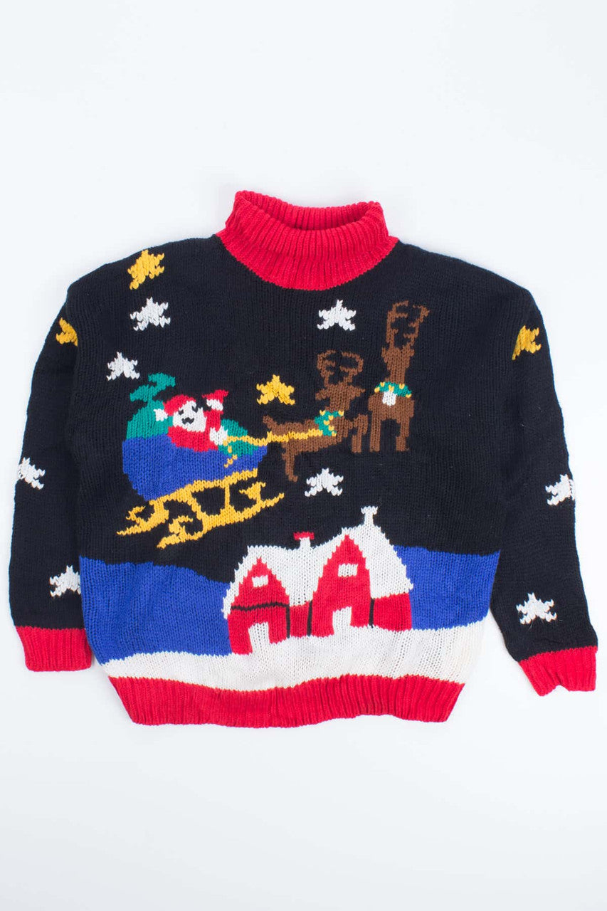 Black Ugly Christmas Pullover 53509