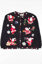 Black Ugly Christmas Cardigan 53531