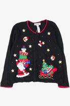 Black Ugly Christmas Cardigan 53537