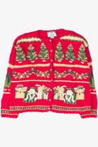 Red Ugly Christmas Cardigan 53542