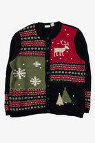 Black Ugly Christmas Cardigan 53559