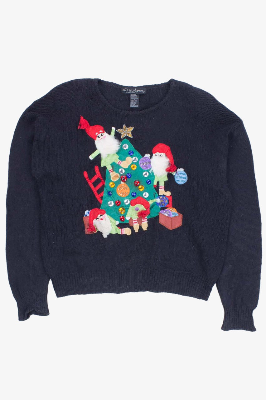 Black Ugly Christmas Pullover 53629